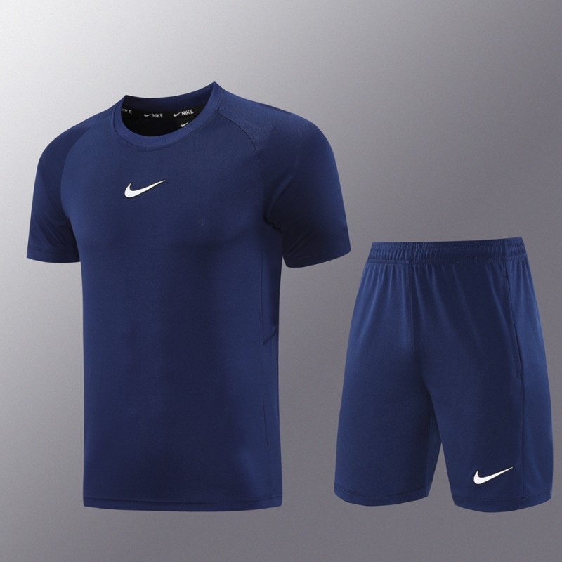 25/26 Nike Navy Short Sleeve Jersey+Shorts