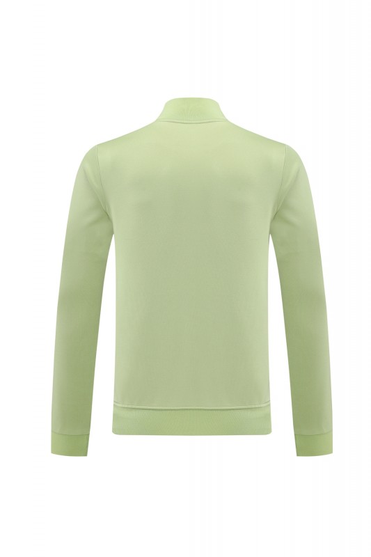 2025 Adidas Light Green/Black Full Zipper Jacket +Long Pants