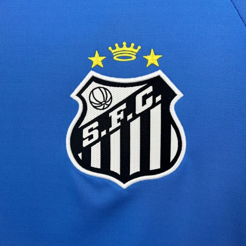 2025/26 Santos Blue Goalkeeper Jersey