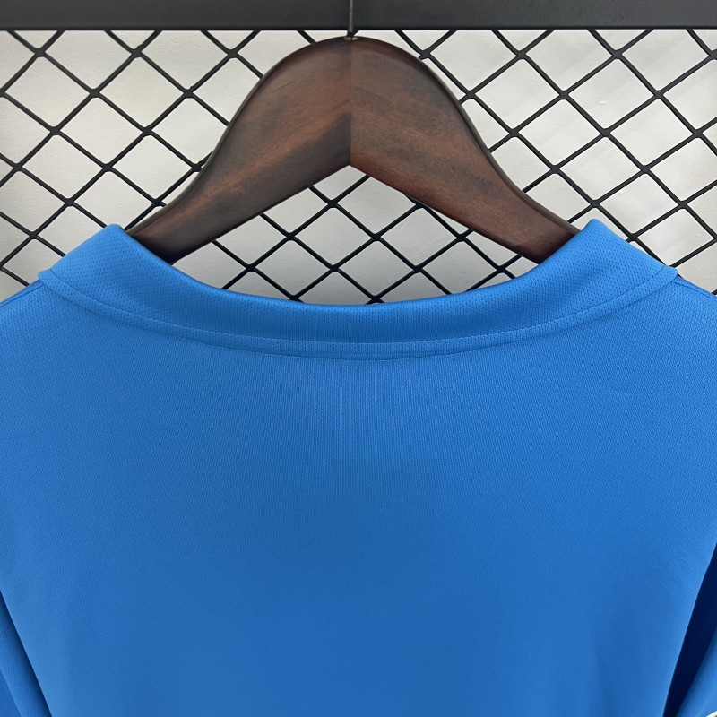 87/88 Retro Long Sleeve Napoli Home Jersey