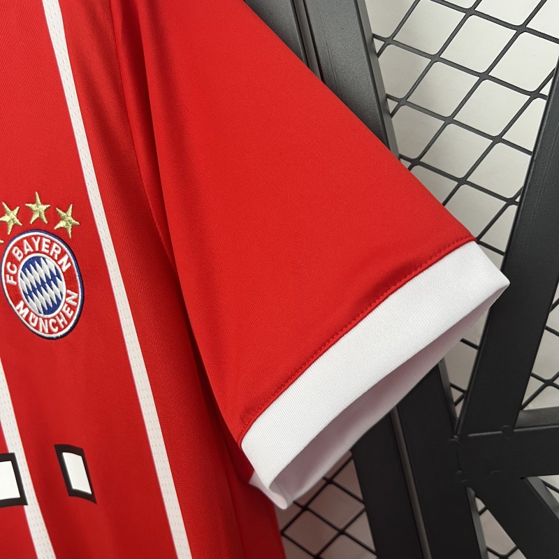 17/18 Retro Bayern Munich Home Jersey