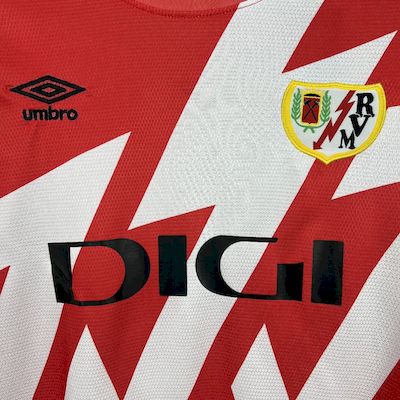 2025/26 Rayo Vallecano Home Jersey