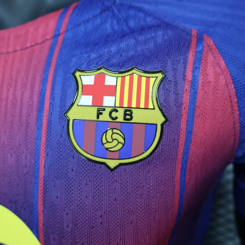 Player Version 25/26 Barcelona Home Jersey