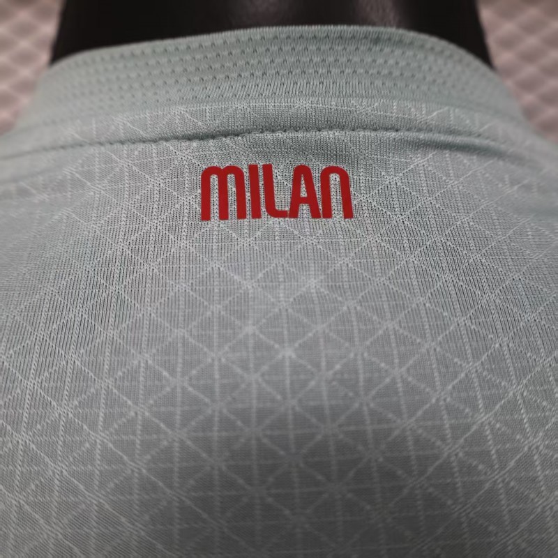 25/26 Player Version AC Milan Home Goalkeeper Long Sleeve Jersey