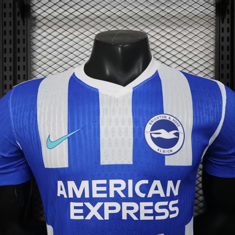 Player Version 25/26 Brighton Hove Albion Home Jersey