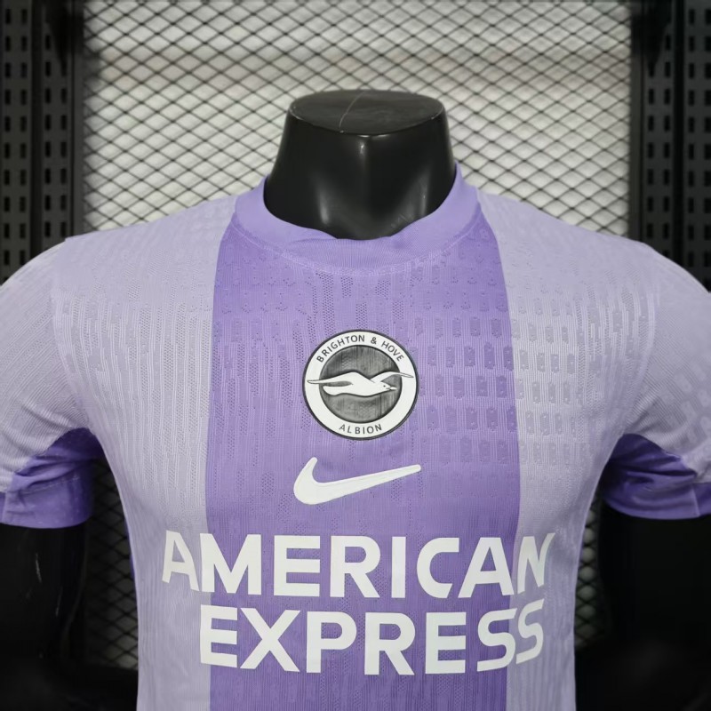 Player Version 25/26 Brighton Hove Albion Away Jersey