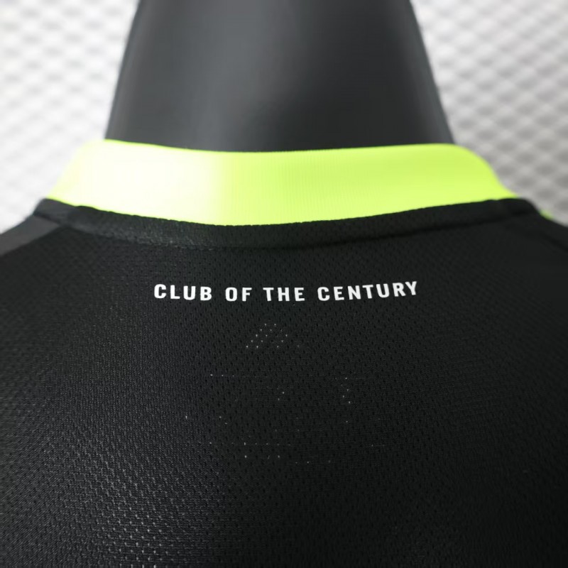 Player Version 25/26 Al Ahly FC Away Black Jersey