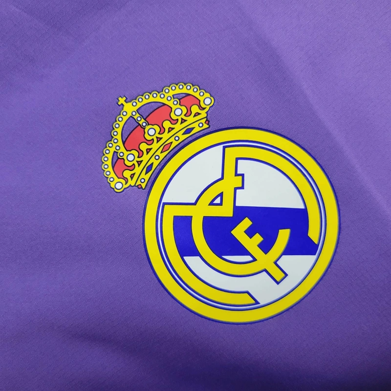 25/26 Real Madrid Jacket Black/Purple Windbreaker