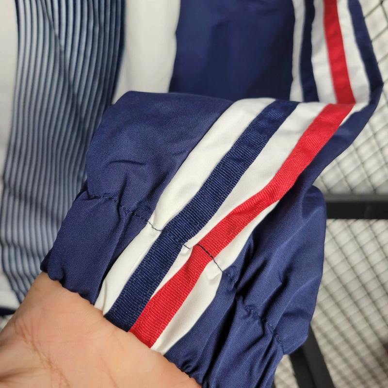 2025 France Jacket Blue/White Stripe Windbreaker