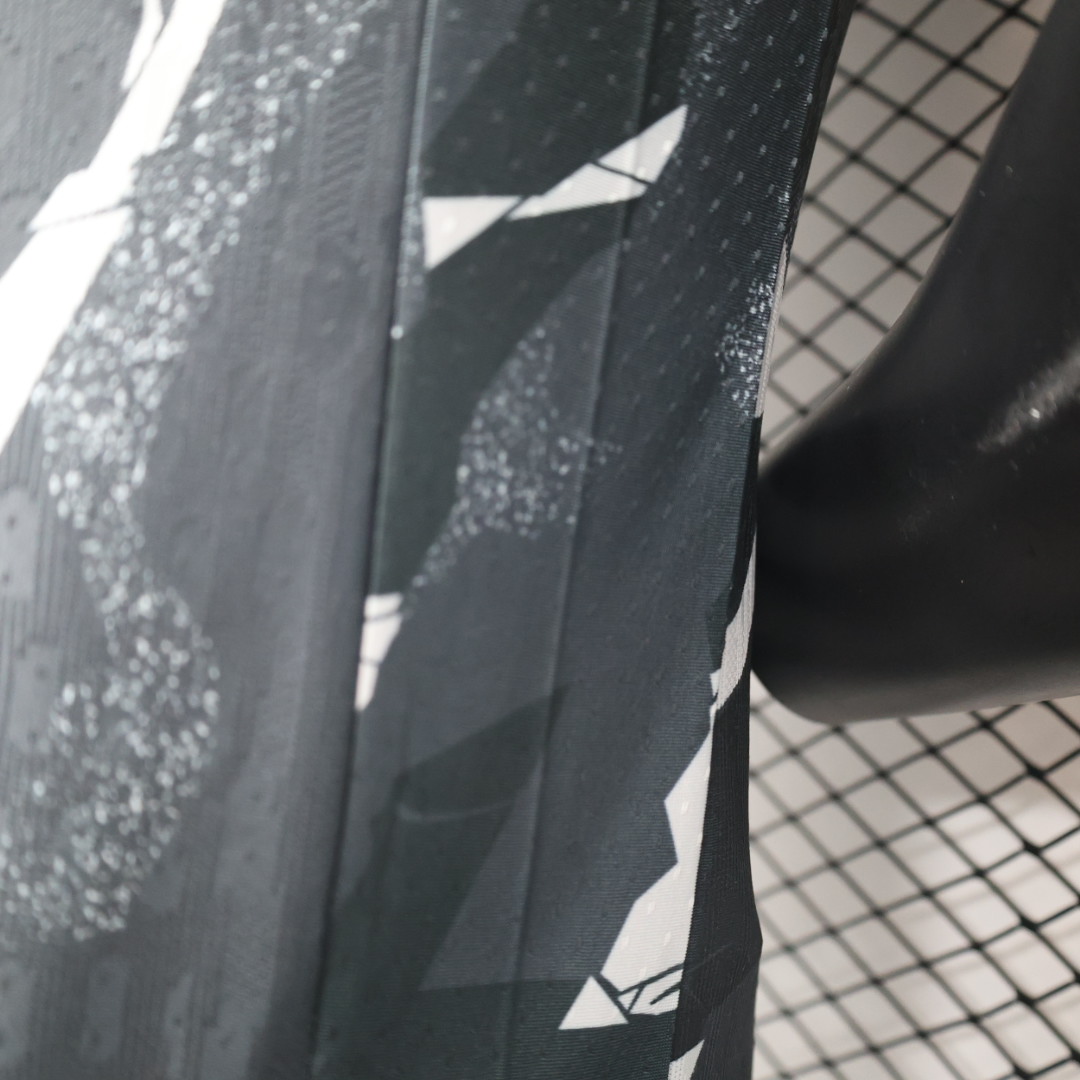 Player Version 25/26 FC 
Al-Ittihad Black with Abstract Camouflage Pattern Jersey