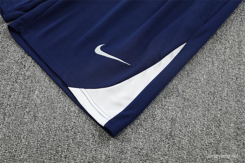 25/26 Tottenham Hotspur Grey with XS Short Sleeve+Soccer Shorts