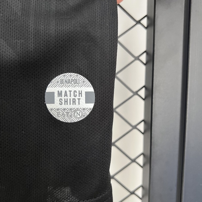 25/26 Napoli Third Black Jersey