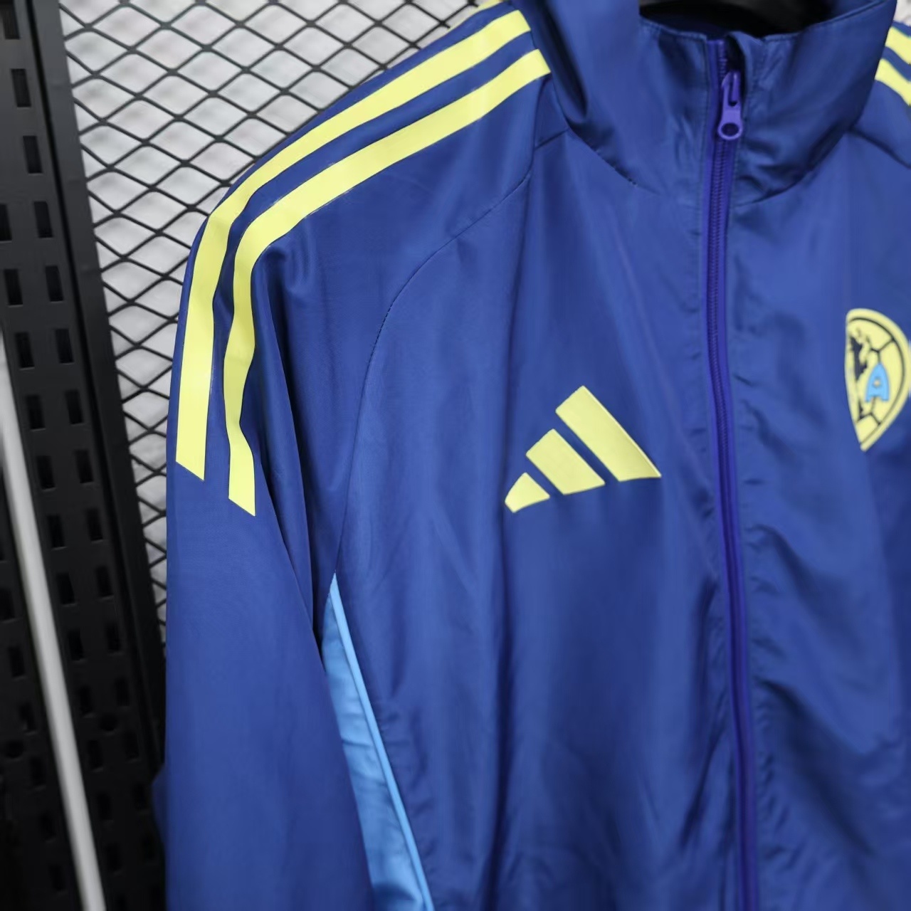 25/26 Club America Blue Windbreaker (with Inner Lining)