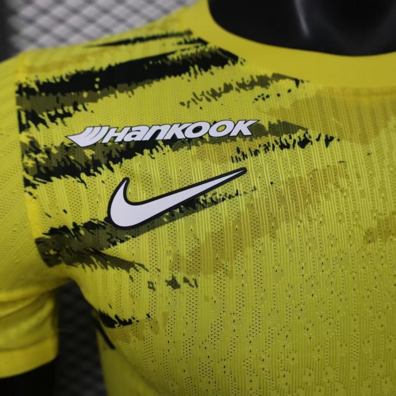 Player Version 25/26 Al-Ahli Saudi  Yellow Pre-Match Jersey