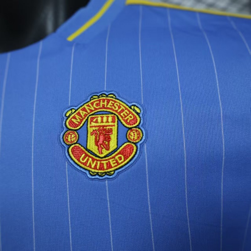 Player Version 25/26 Manchester United Sky Blue  Adidas Original Jersey