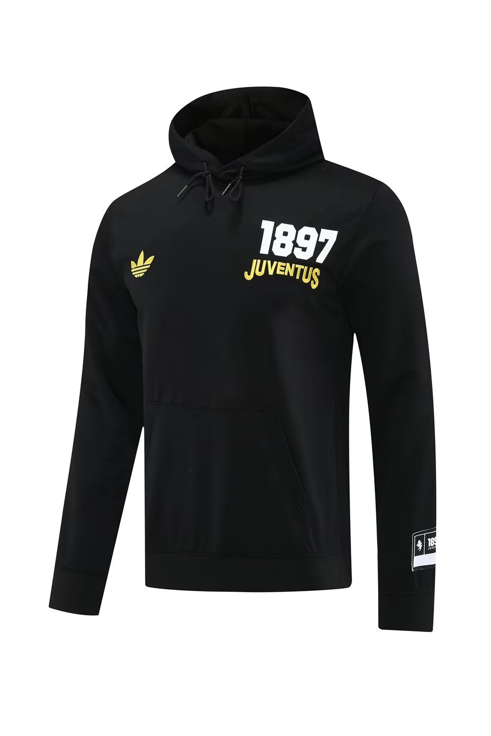 25/26 Juventus Black Sweatshirt Full Zipper Jacket+Long Pants
