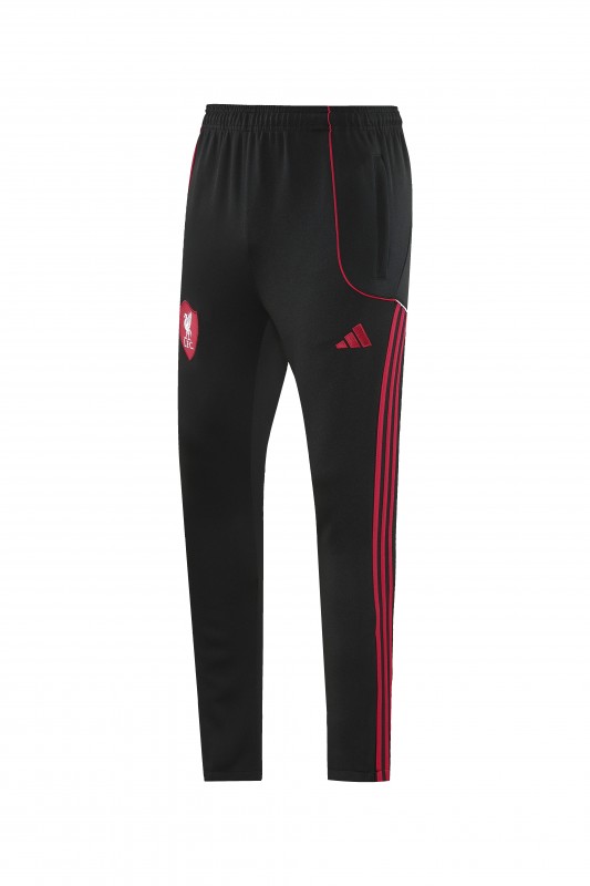 25/26 Liverpool FC Black  Full zipper Jacket Tracksuit+ long pants