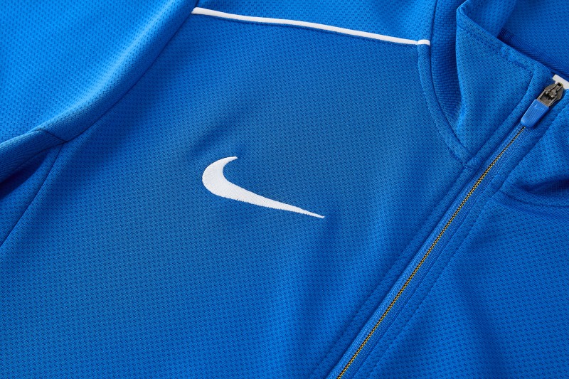 2026 NIKE Blue Full Zipper Jacket + Long Pants