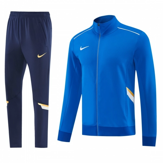 2026 NIKE Blue Full Zipper Jacket + Long Pants