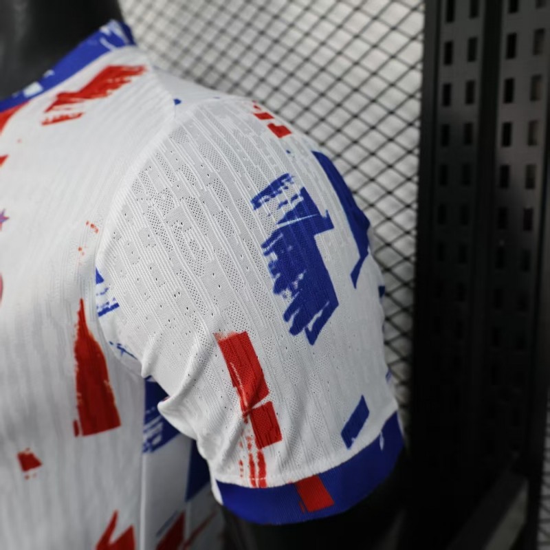 2026 Player Version France White with Blue and Red Brushstrokes
Special Edition Jersey