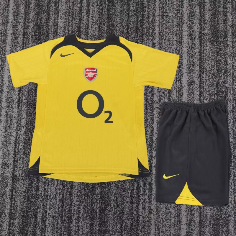 Retro Kids 05/06 Arsenal Away Jersey