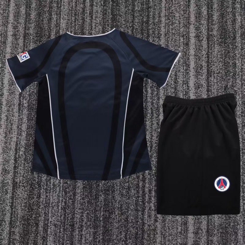Retro  Kids 01/02 PSG/Paris Saint-Germain Third Jersey