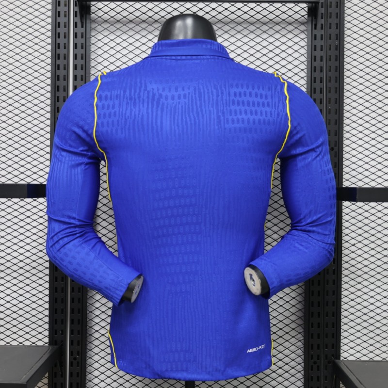 Player Version 26/27 Chelsea Home Polo Collar Long Sleeve Jersey