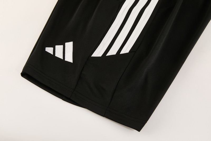 26/27 Adidas 14 Black Short Sleeve+Soccer Shorts