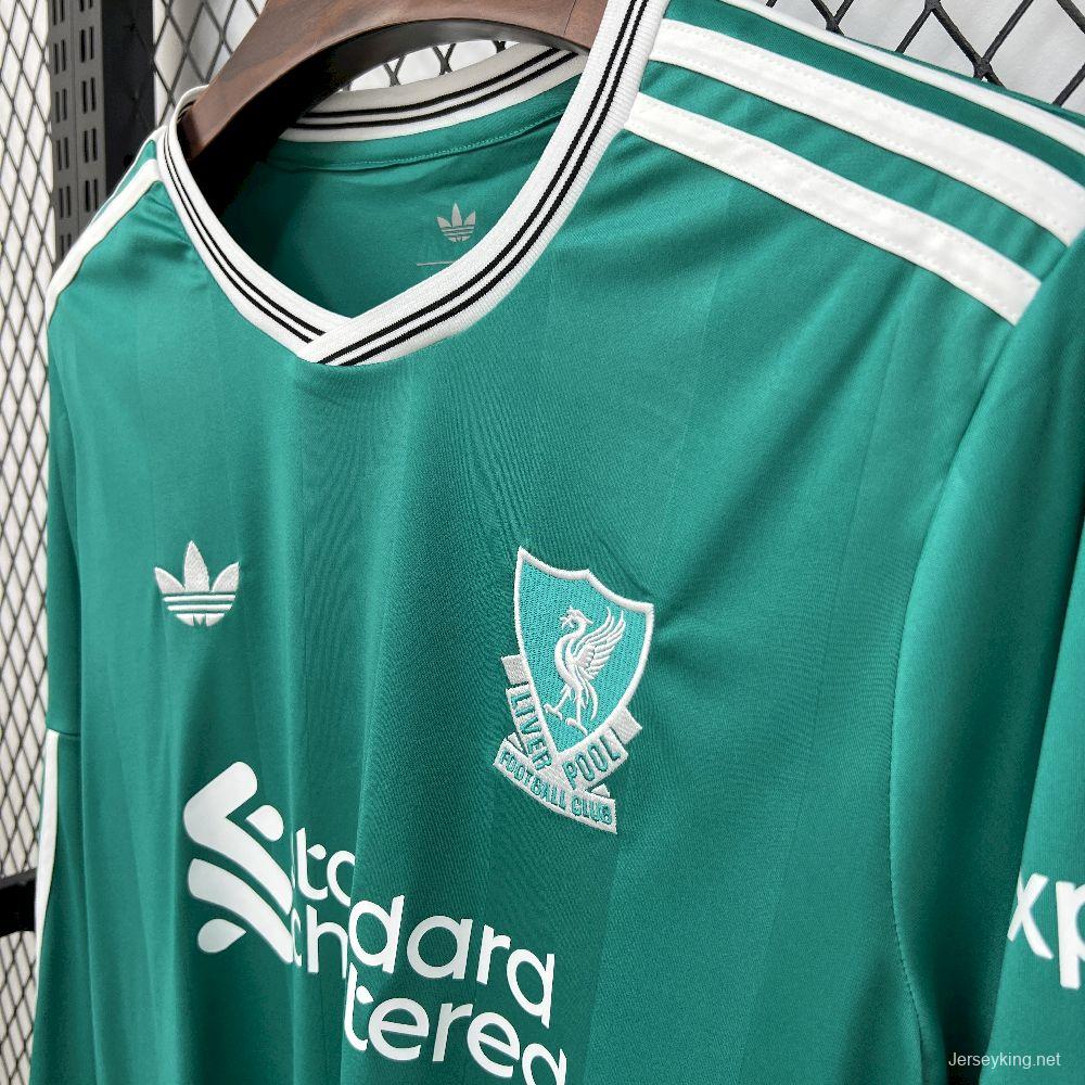 2025/26 Mens Liverpool Third Long Sleeve Jersey