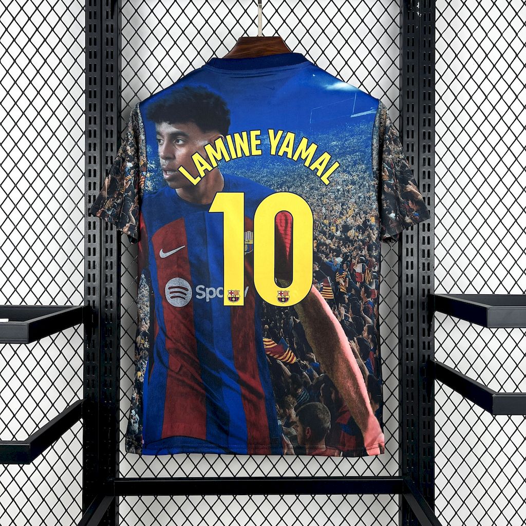 2025/26 Mens Barcelona LAMINE YAMAL Special Jersey