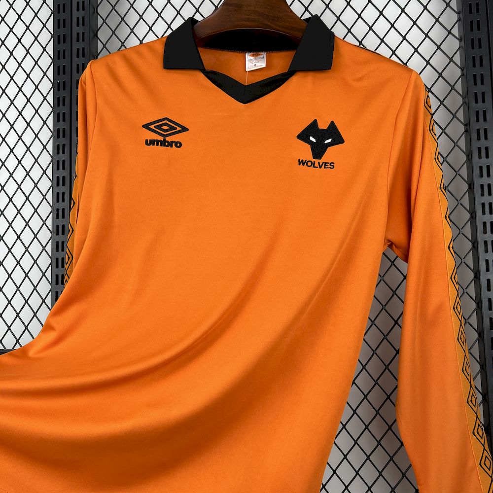 1980/81 Retro Wolves Home Long Sleeve Jersey