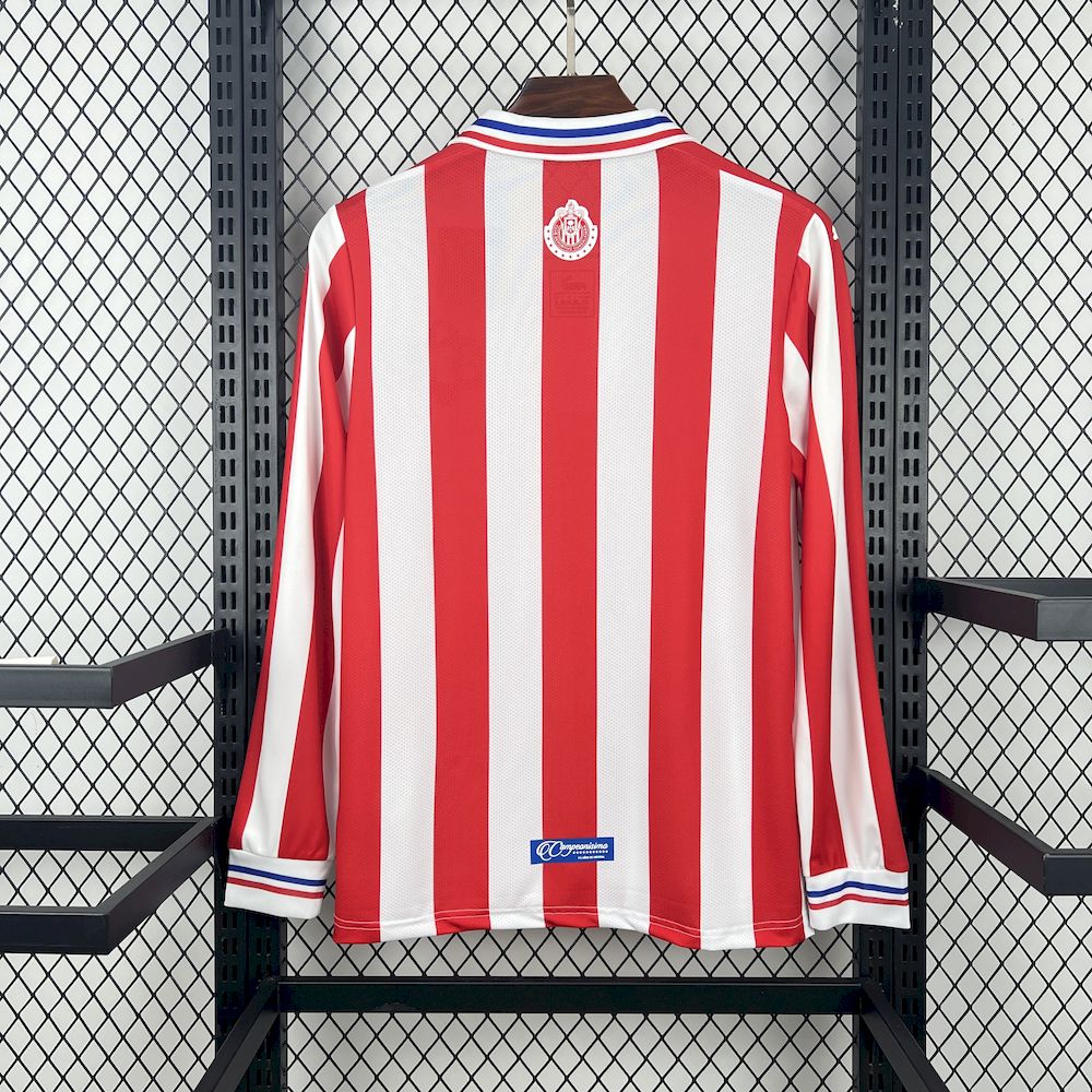 2016/17 Retro Chivas Guadalajara 110th Anniversary Long Sleeve Jersey