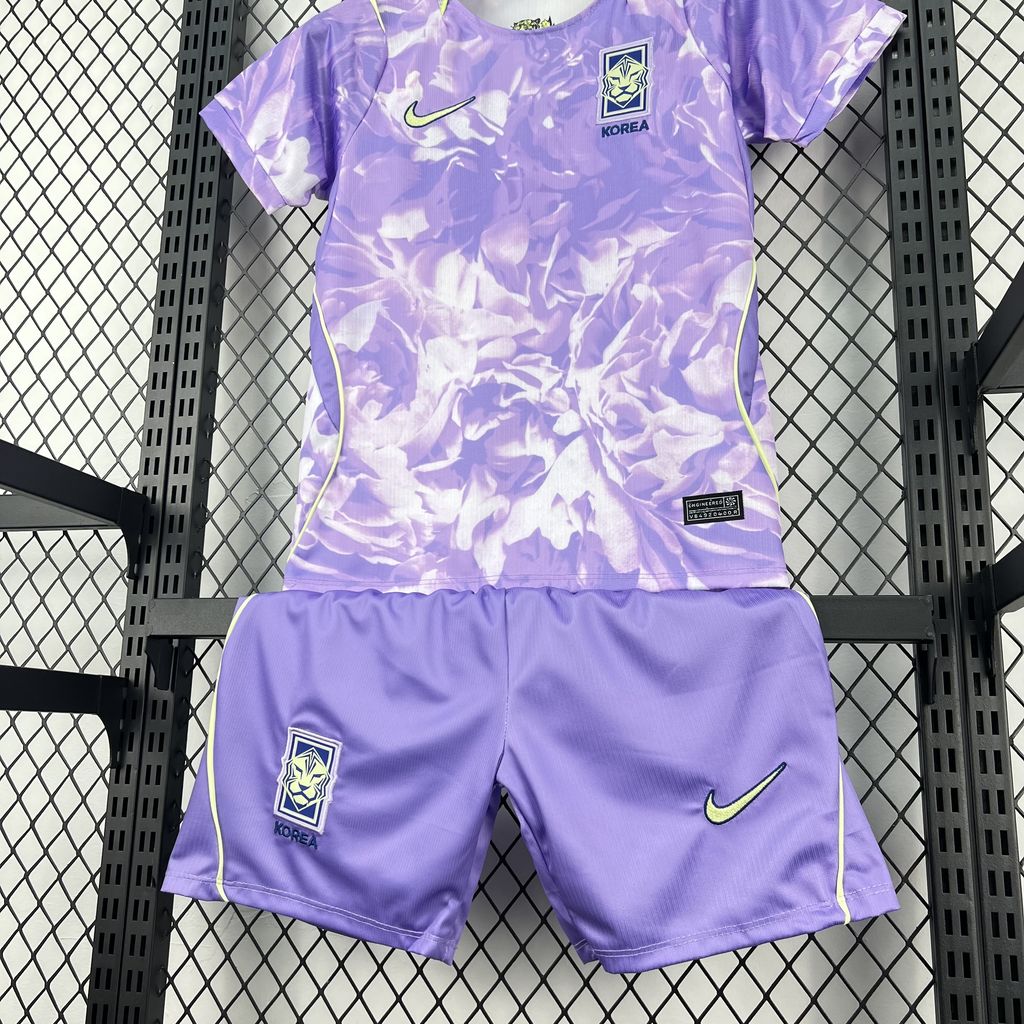 2026 Kids South Korea World Cup Away Kit