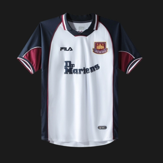 Retro 99/01 West Ham United Away Jersey