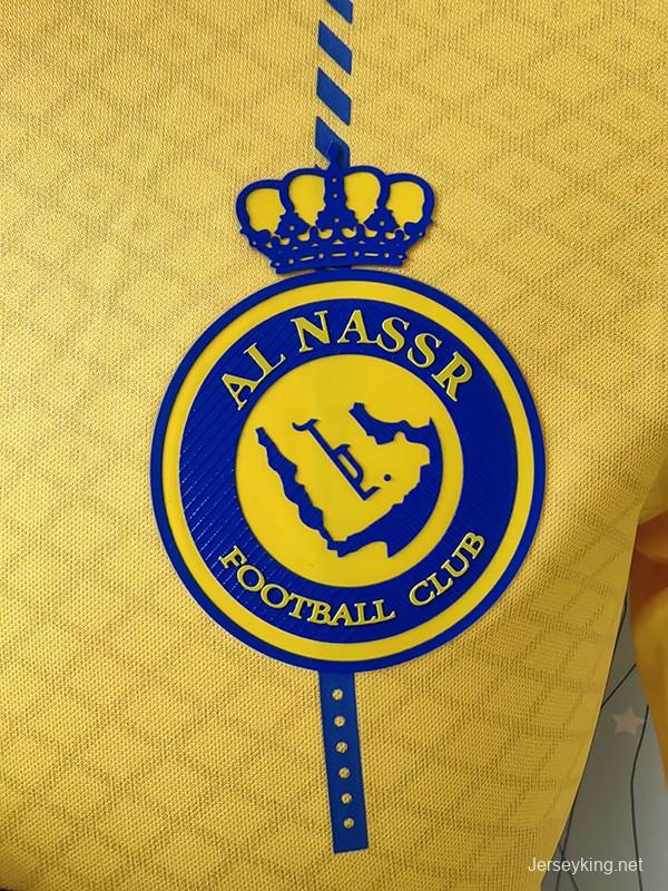 Player Version 23/24 AL-Nassr Home Long Sleeve Jersey