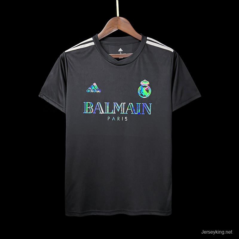 23/24 Real Madrid x Balmain Black Jersey