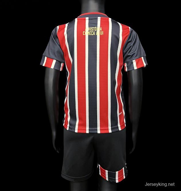 24/25 Kids Sao Paulo Away Jersey