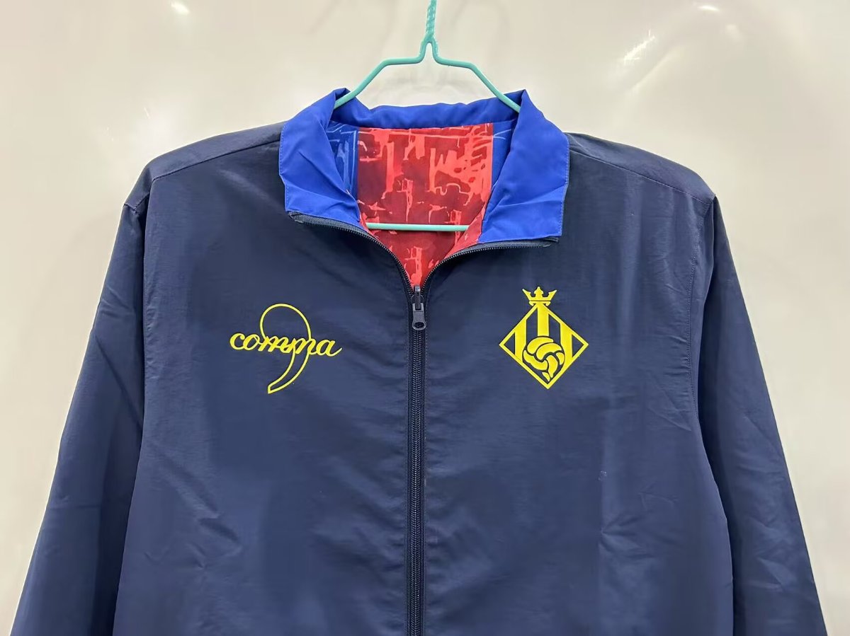 25/26 Barcelona Comma Football Reversible Windbreaker
