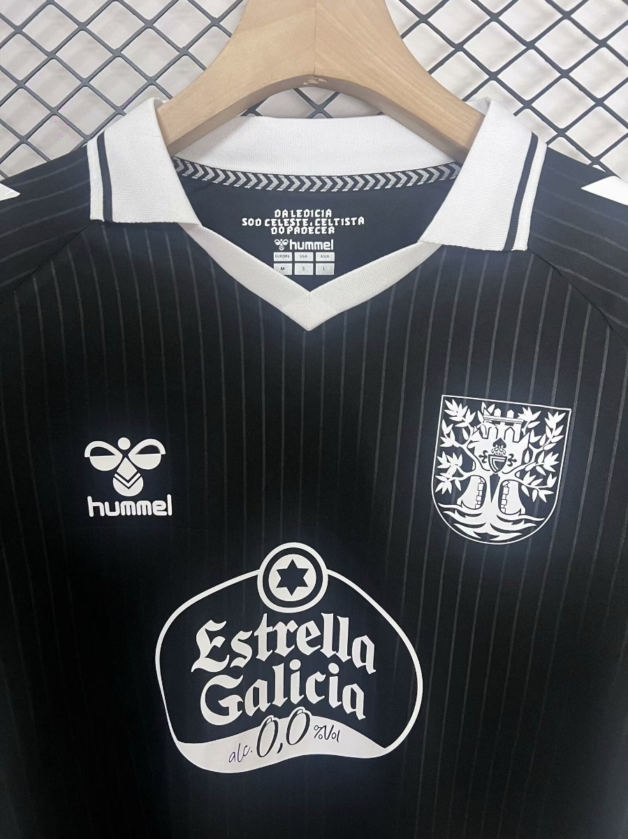25/26 Celta Vigo 2025 Hummel "Olive Tree of 100 Years" Black Jersey
