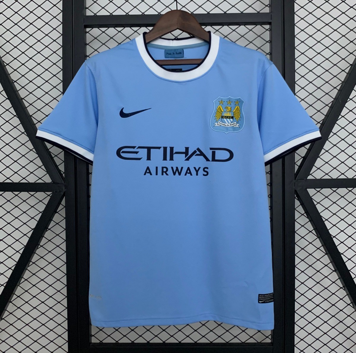 13/14 Retro Manchester City Home Jersey