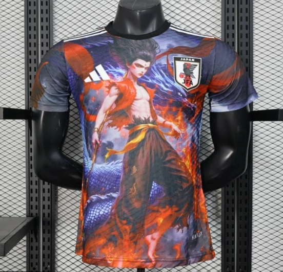 Player Version 2025 Japan Purple with Anime NAZHAI Graphic Jersey