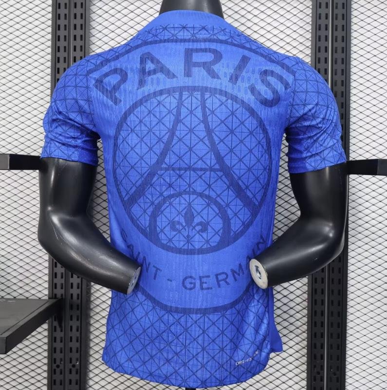 Player Version 25/26 PSG Blue with Diamond Pattern Jersey