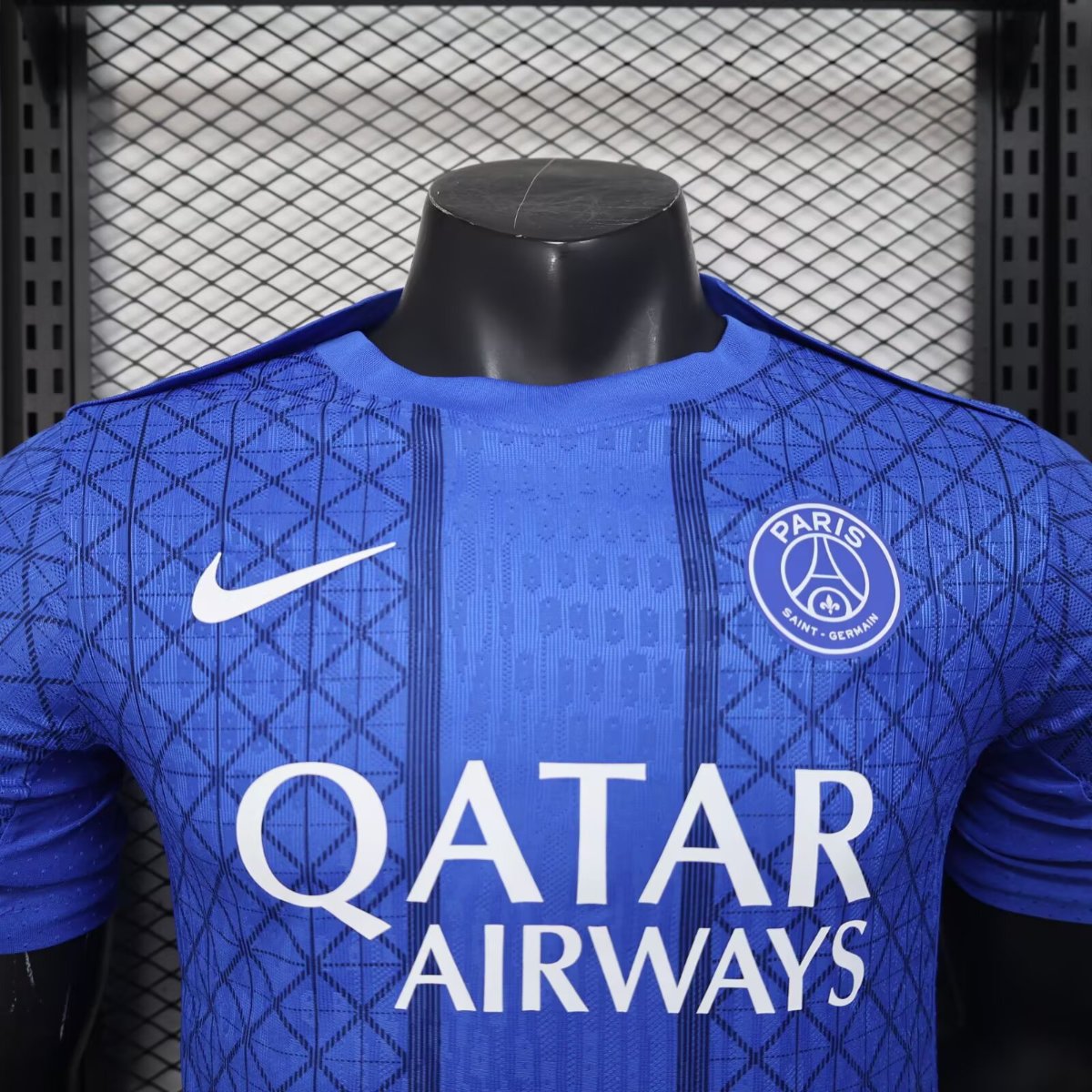 Player Version 25/26 PSG Blue with Diamond Pattern Jersey