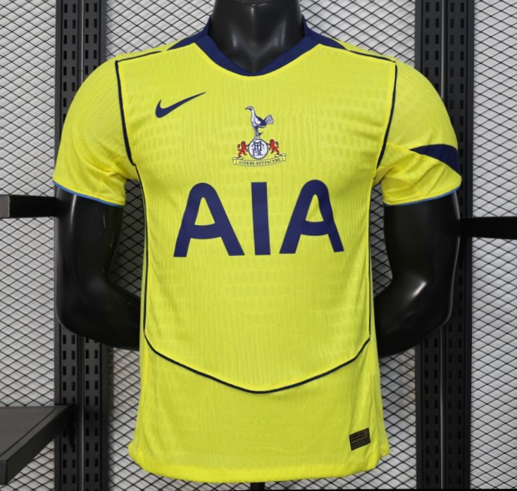 Player Version 25/26 Tottenham Hotspur Third Yellow Jersey