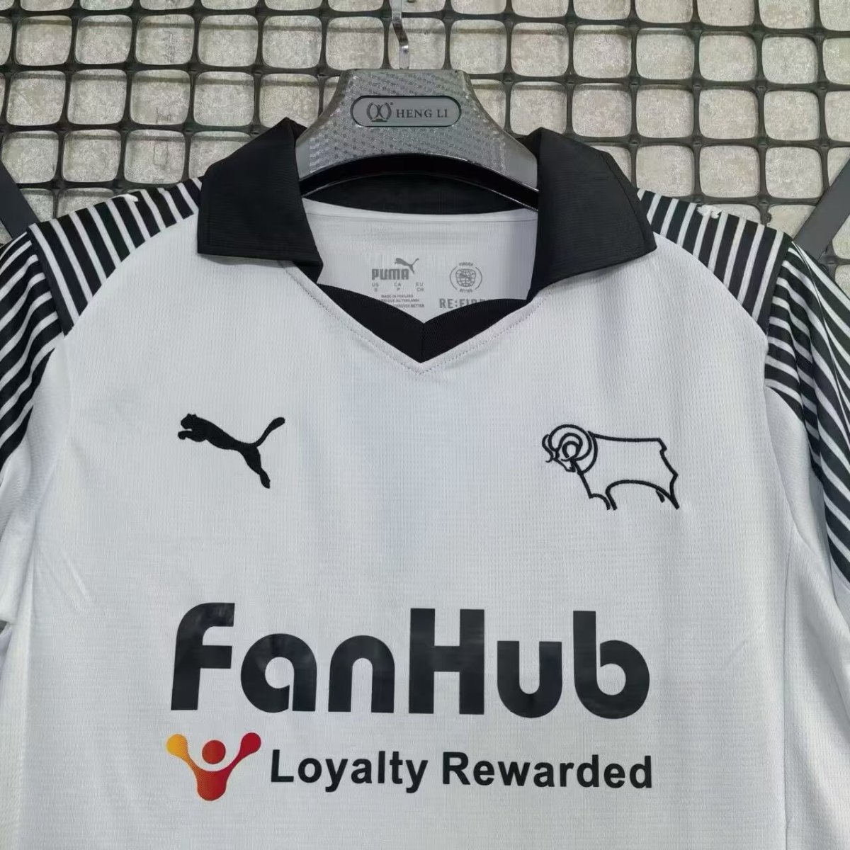 25/26 Derby County Home Jersey