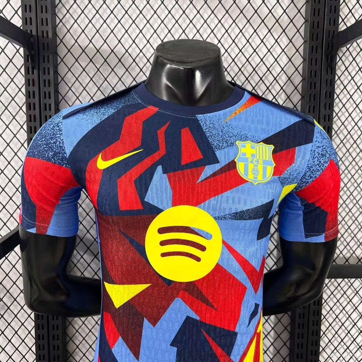Player Version 25/26 FC Barcelona El Clasico Fourth Pre-Match Jersey
