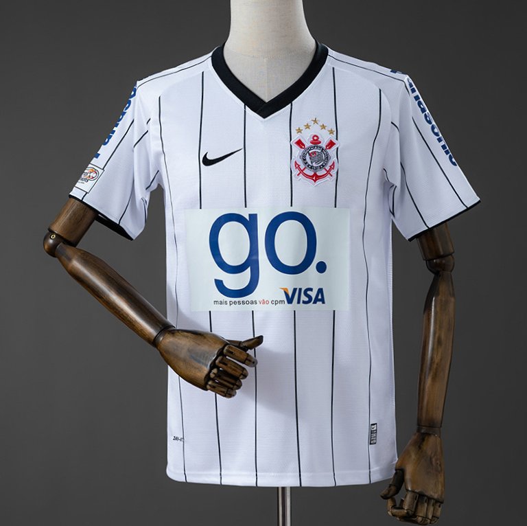 2009 Corinthians Pre-Season Home Retro Jersey