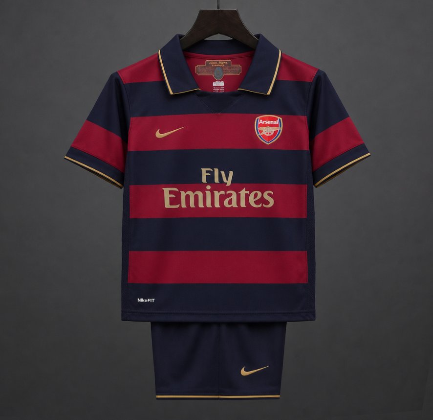 Retro Kids 07/08 Arsenal Third Away Jersey