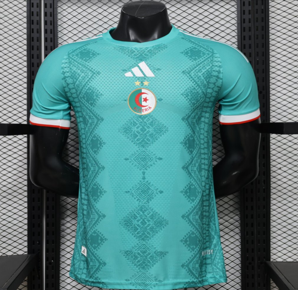 Player Version 26/27 Algeria Teal Green  Special Edition Away Jersey