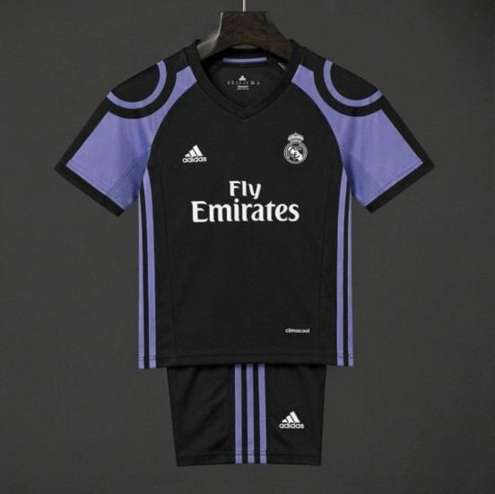 Retro Kids 16/17 Real Madrid Third Jersey